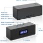 HD Wireless WiFi Clock-Camera Bluetooth-Music-Speaker-Camera