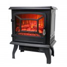 17 inch 1400w Freestanding Fireplace Fake Wood