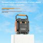 200W Portable Power Station Power Bank Solar Generator AC