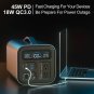 Portable Power Station, 550Wh Solar Generator With 600W