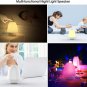 Night Light Bluetooth Speaker, Touch Control 7-Color Themes Bedside