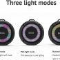 Portable IPX7 Waterproof Bluetooth Speaker, Wireless Pairing, LED Lights