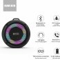Portable IPX7 Waterproof Bluetooth Speaker, Wireless Pairing, LED Lights