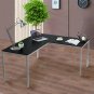 60" L-Shaped Desk, Office Desk, Gaming Desk