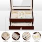 Necklace Cabinet 2 Layer Earring Display Case