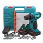 2 Speed Power Drills 6000mah Cordless Drill 3 IN 1 Electric Screwdriver Hammer D