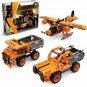 STEM Toys Building Sets for Boys 8-14, Dump Truck Airplane Car 3 in 1