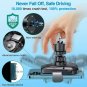 Wireless Car Charger Mount w/ Dual-Port USB Car Charger Adapter Auto Clamping, S