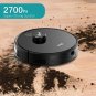 Robot Vacuum with Lidar Mapping Technology, 2700Pa Strong Suction, Self-Charging
