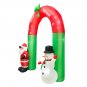 8FT Christmas Outdoor Lighted Inflatable Decor Giant Yard Party