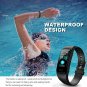 Fitness Watch Health Exercise Activity Tracker Waterproof with Heart Rate Monito