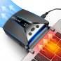 Laptop Fan Cooler with Temperature Display, Rapid Cooling