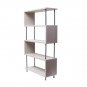 Wooden Z Shaped 5-Tier Etagere Bookshelf Stand&Acirc;&nbsp;for Home Office Living Room Decor