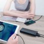 Powered USB 3.0 Hub - 10 Port 48W USB Data Hub Expander, with Individual On/Off