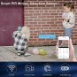 1080P HD Wireless Rechargeable Battery WiFi Surveillance Camera Indoor with 2-Wa