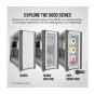 5000X RGB Tempered Glass Mid-Tower ATX PC Smart Case