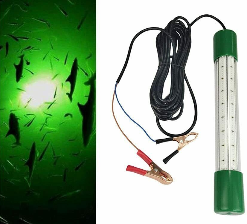Green,Underwater Fishing Light,flounder gigging Hydro LED Lure Bait