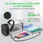 200W Solar Power Bank 110V/220V Portable Generator 54000mAh Solar Power Station