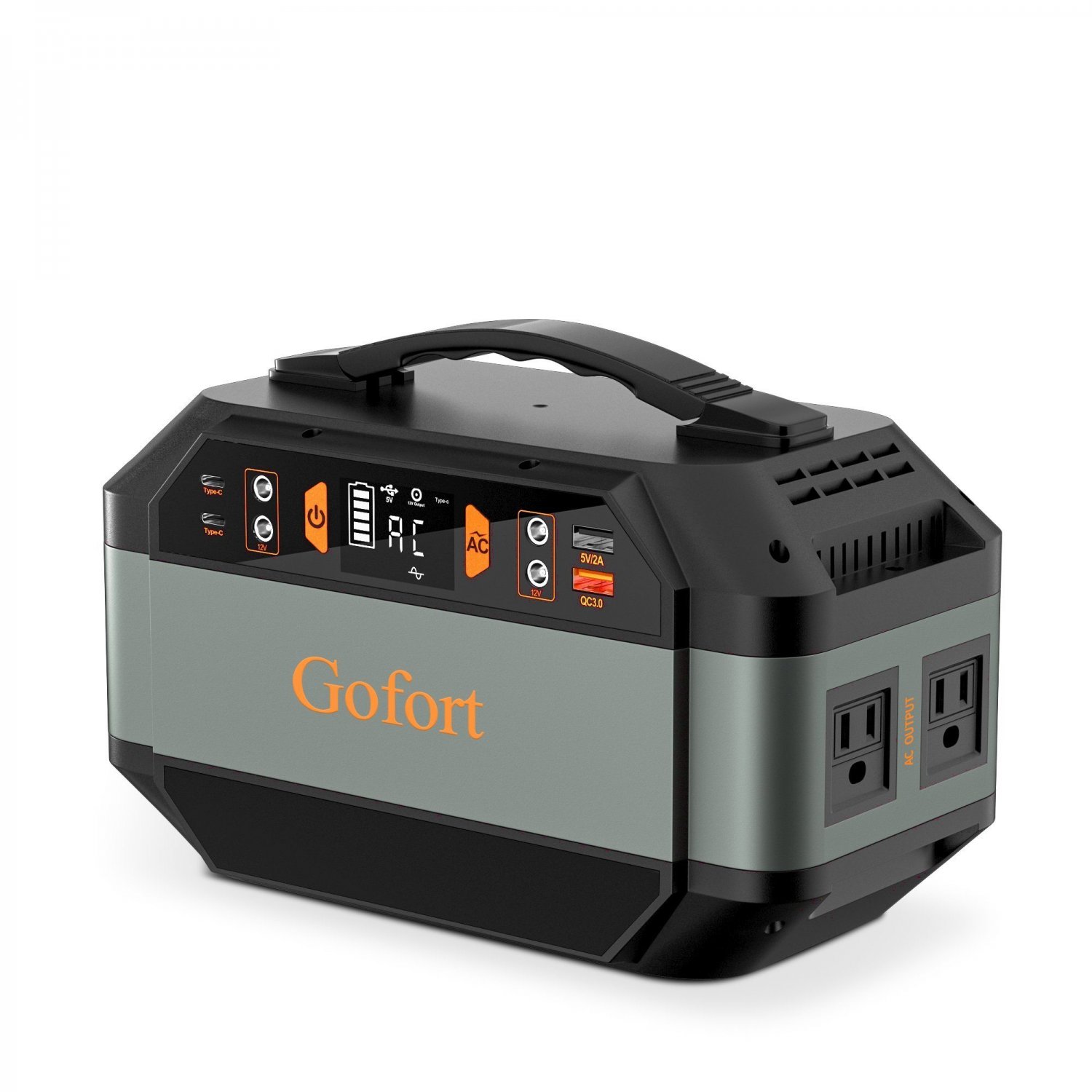 330W Portable Power Station, 299Wh Solar Generator Backup Power