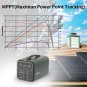 Portable Power Station, 1100Wh Solar Generator With 1200W (Peak 2000W) 110V AC Outlets, 120W 12V DC