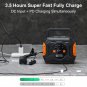 320W Portable Power Station, Flashfish 292Wh 80000mAh Solar Generator Backup Power