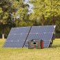 200W Portable Power Station 40800mAh Solar Generator with 50W 18V Portable Solar Panel