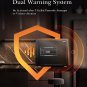 Safe Box with 1.23 Cubic Feet, Safe Cabinet with 2 Master Key, Sensitive Alarm System to Protect
