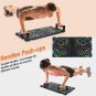 Portable Home Gym with Push-up Stand, Handles, Resistance Bands