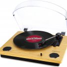 Player Vinyl Record Player Bluetooth Turntable with Built-in Bluetooth Receiver &2 Stereo Speaker