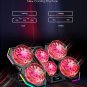 RGB Laptop Cooling Pad Gaming Laptop Cooling Stand with 6 Quiet Cooling Fans