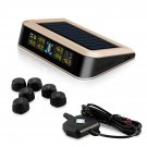 Tire Pressure Monitoring System for RV Trailer TPMS with 6 Sensors and A Repeater