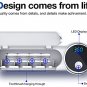 Toothbrush Sanitizer, Toothbrush Holder Wall Mounted with Sterilizer Function