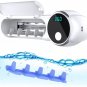 Toothbrush Sanitizer, Toothbrush Holder Wall Mounted with Sterilizer Function