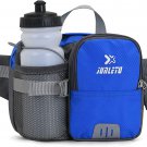 Running Fanny Pack With 30oz Water Bottle Holder And Reflective Strip