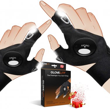 Flashlight Gloves Gadgets Gifts for Dad Men