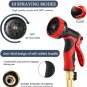 Expandable Garden Hose 50 Feet with 10 Functions Nozzle