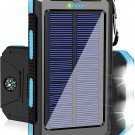 Solar Power Bank Waterproof Camping Solar Phone Charger