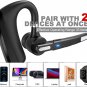Bluetooth Headset V5.0, Wireless Bluetooth Earpiece 24Hrs HD Calling
