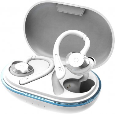 Sports True Wireless Earbuds, IPX7 Waterproof in Ear TWS Stereo Sound Bluetooth 5.0