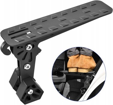 Extra Long Foldable Car Door Step Roof Rack Door Step Universal Fit