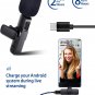 USB C Lavalier Lapel Microphone for Android Devices