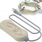 Birdbath Water Heater Outdoors in Winter