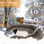 Birdbath Water Heater Outdoors in Winter