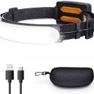 Rechargeable Headlamp,7500mAh 1500 Lumens Wide-Beam Led Head Lamp
