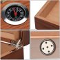Cigar Humidor, Glass Top Cigar Box