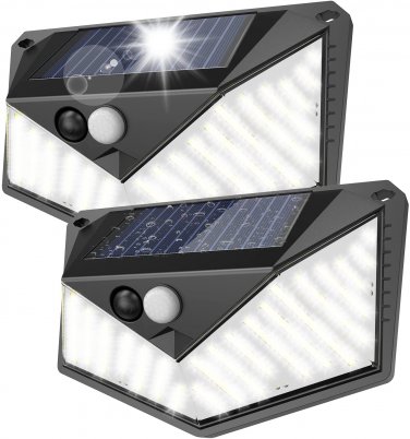 Solar Outdoor Lights 220 LEDs Super Bright