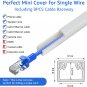 Cable Hider Wall Cord Cover 142in TV