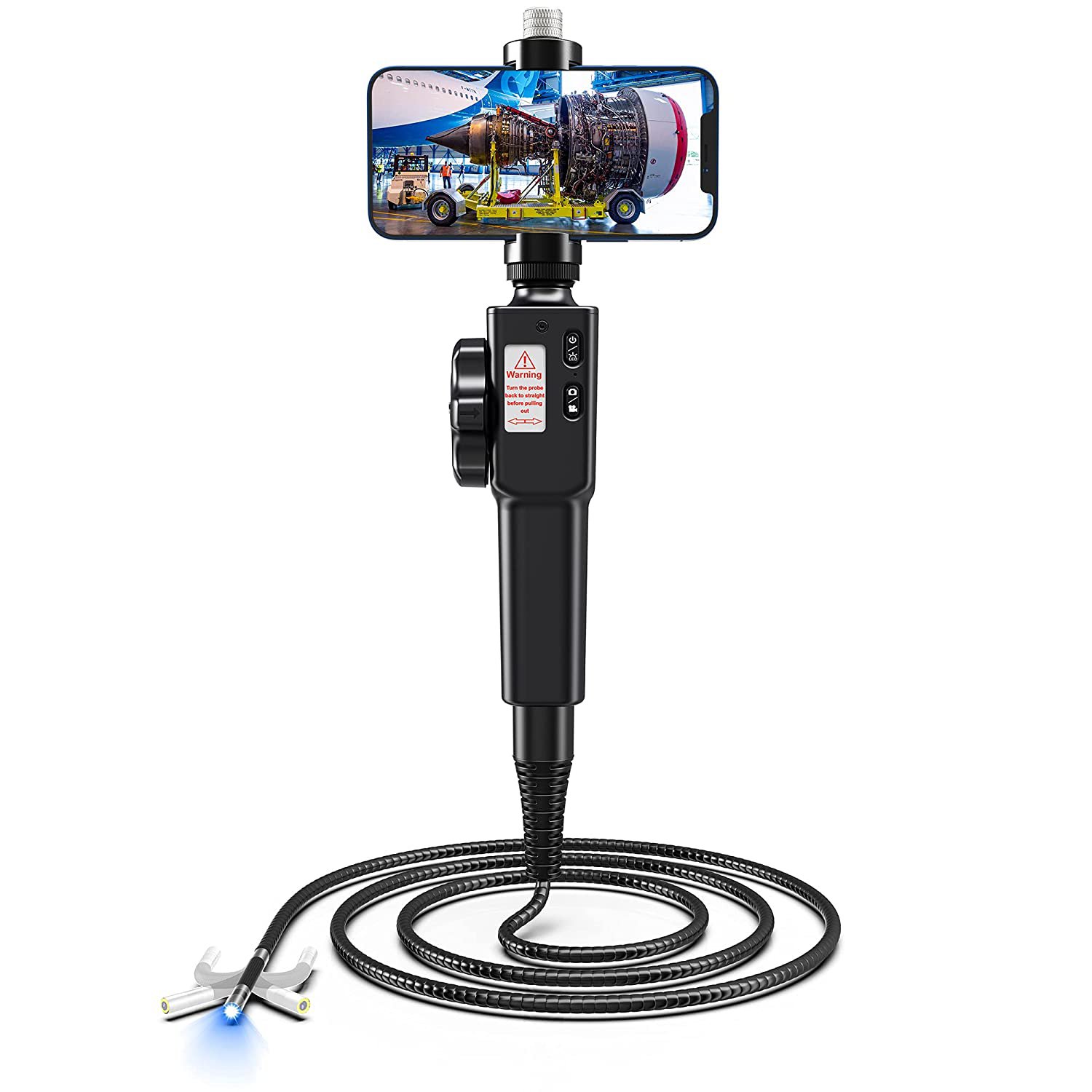 Borescope Inspection Camera,Articulating Endoscope