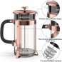 French Press Coffee Maker 34oz 304 Stainless Steel French Press