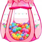 Pop Up Princess Tent for Girls, Toddler Girl Toys Kids Ball Pit